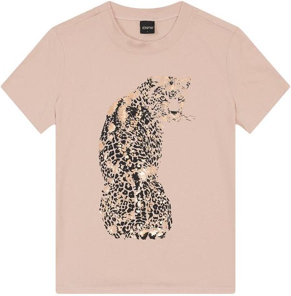 Camiseta Slim Onça Pintada Nude