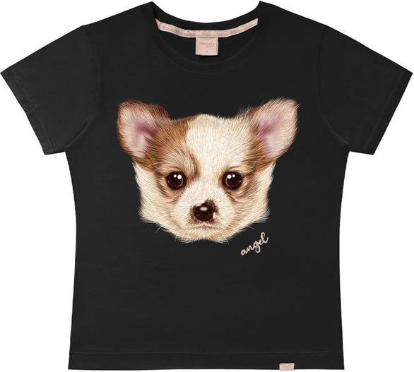 Imagem principal T-Shirt Pets Preto Angel Angel