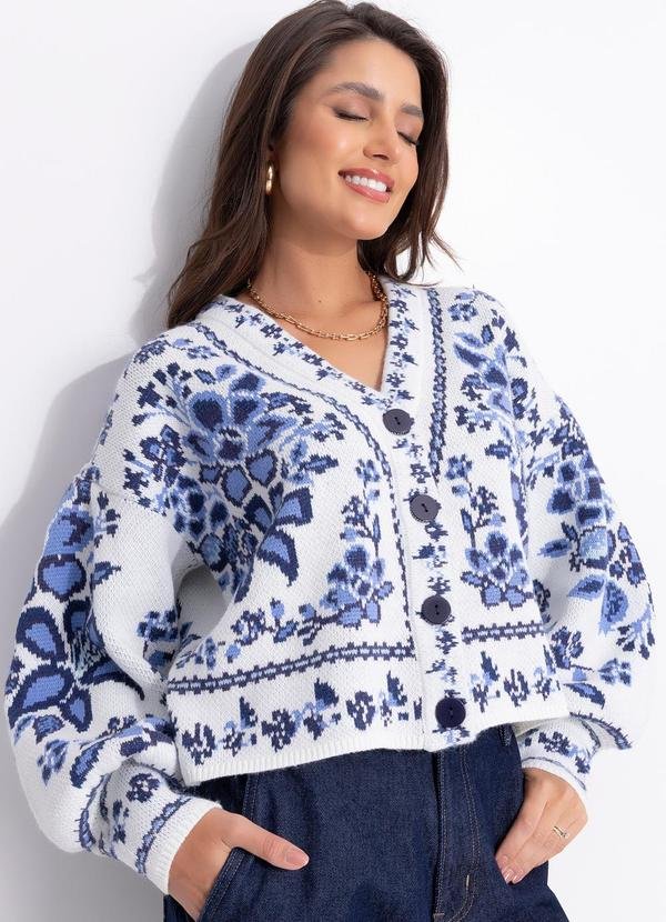 Imagem principal Cardigan Tricot Porcelana Off White FARM FARM