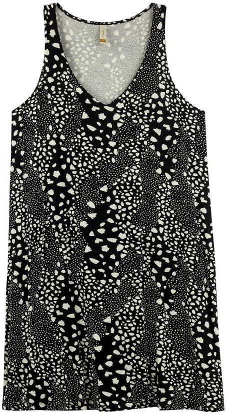 Vestido Criativo Casual Comfy Preto