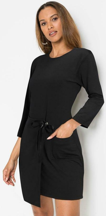 Imagem principal Vestido Curto com Amarração Preto bonprix bonprix