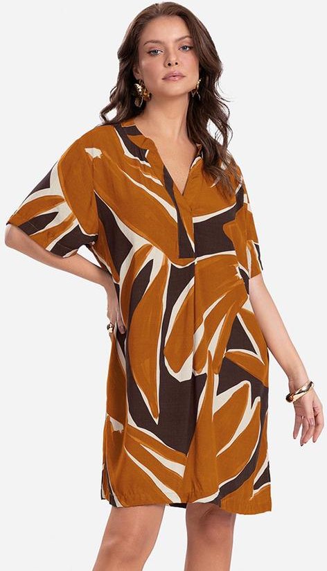 Imagem principal Vestido Curto Estampado Marrom Endless Endless