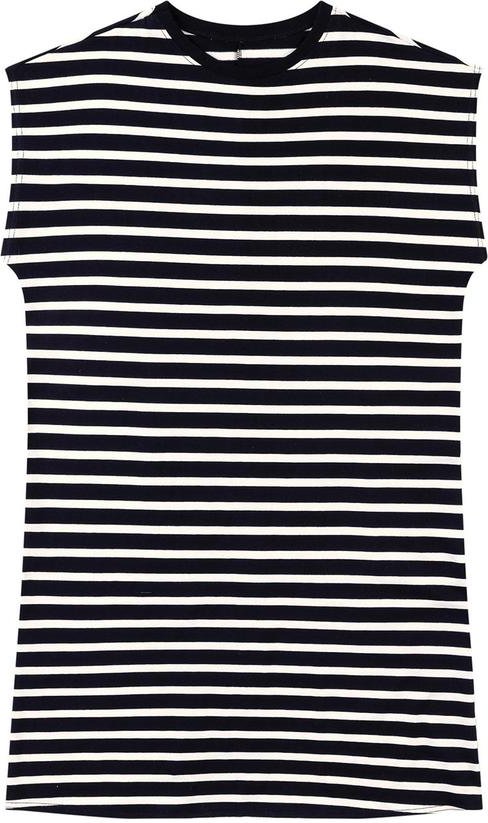 Imagem principal Vestido Curto Muscle Listrado Preto Malwee Malwee