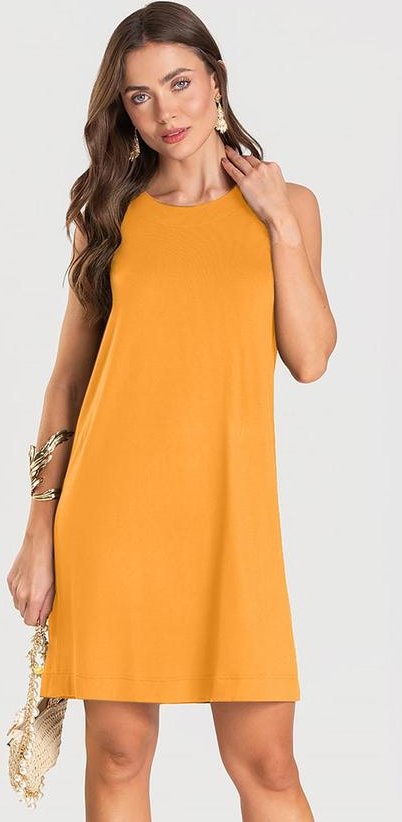 Imagem principal Vestido Feminino Curto Amarelo Dianna Dianna