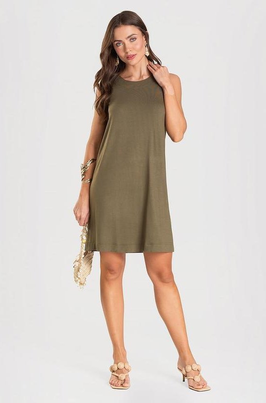 Imagem principal Vestido Feminino Curto Verde Dianna Dianna