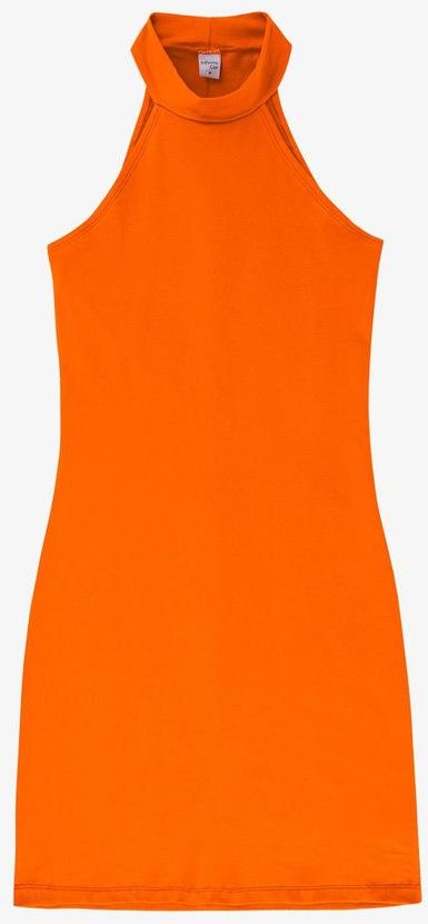 Imagem principal Vestido Feminino em Cotton Infinita Cor Laranja INFINITA COR