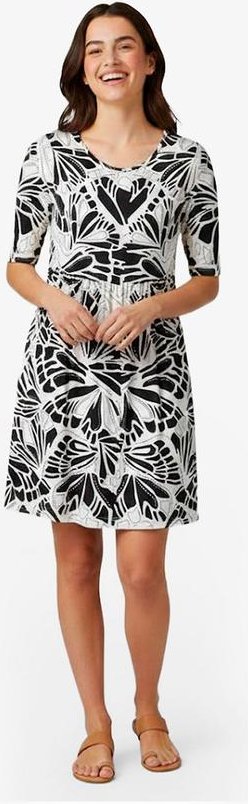 Imagem principal Vestido Feminino em Molecotton Preto INFINITA COR INFINITA COR