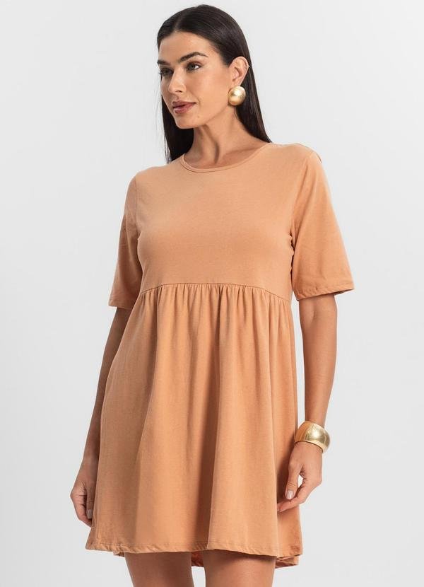 Imagem principal Vestido Feminino Liso Marrom Select Select