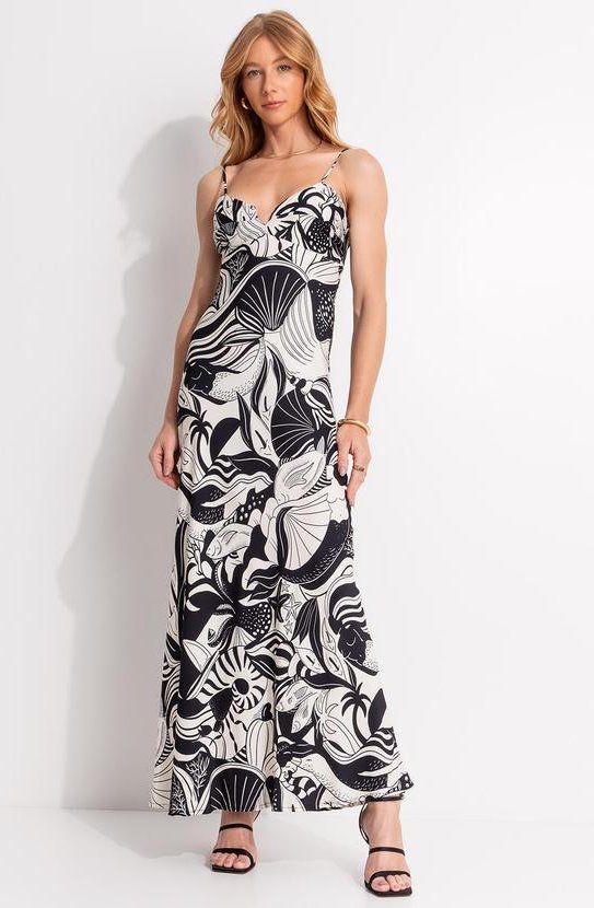 Imagem principal Vestido Alcinhas Festa de Mar Bege FARM FARM