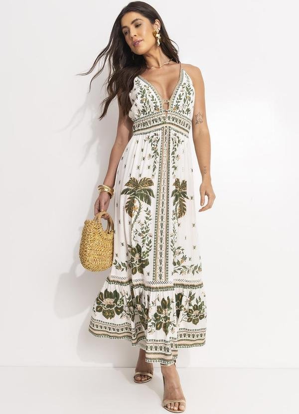 Imagem principal Vestido Cropped Mari Off White FARM FARM