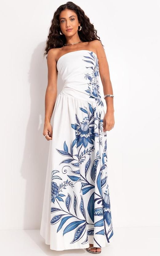 Vestido Engenharia Nina Bege