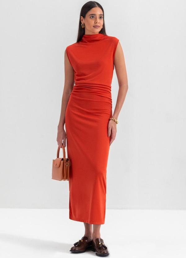 Imagem principal Vestido Feminino Laranja Essendi Essendi