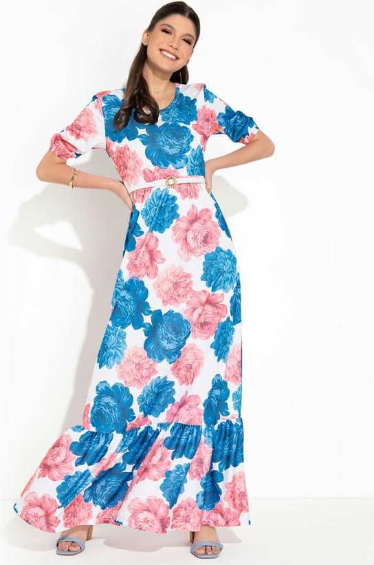 Imagem principal Vestido Floral com Mangas . Rosalie Rosalie