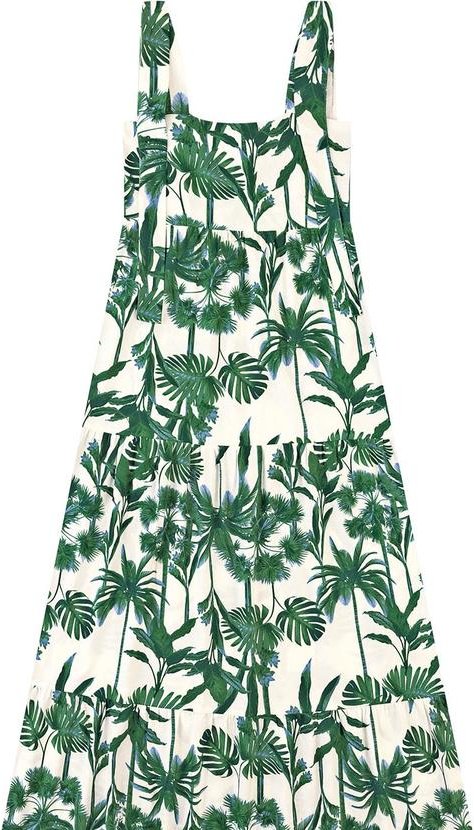 Imagem principal Vestido Longo Marias Folhagens Verde Malwee Malwee