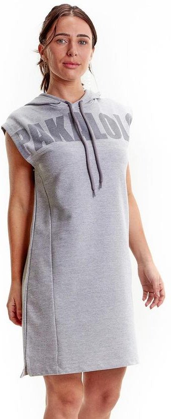 Imagem principal Vestido Feminino com Capuz Moletom Cinza Pakalolo Pakalolo