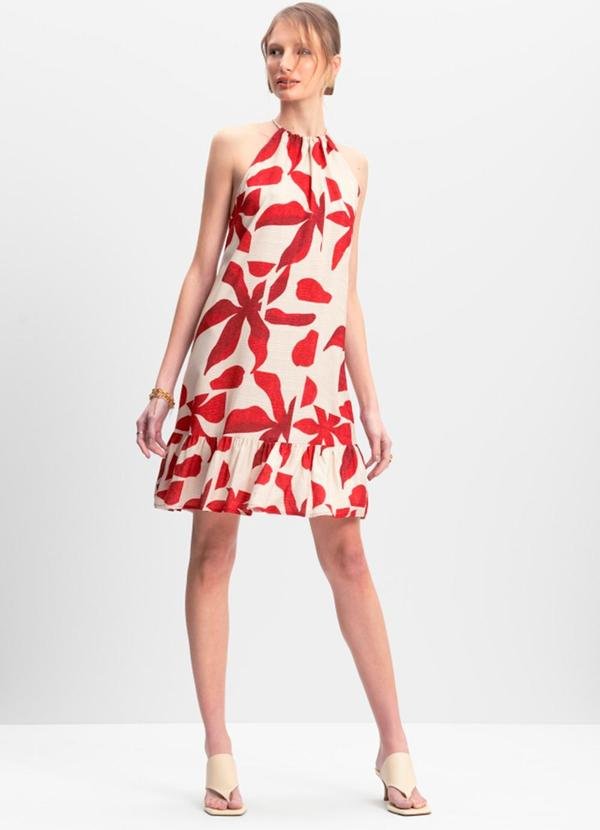 Imagem principal Vestido Feminino Vermelho Essendi Essendi