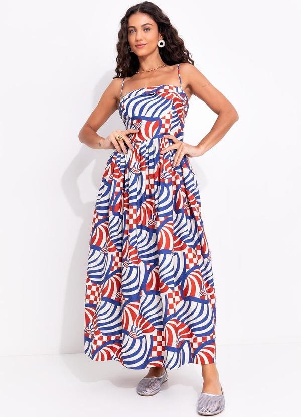 Vestido Cropped Concha Grafica Branco