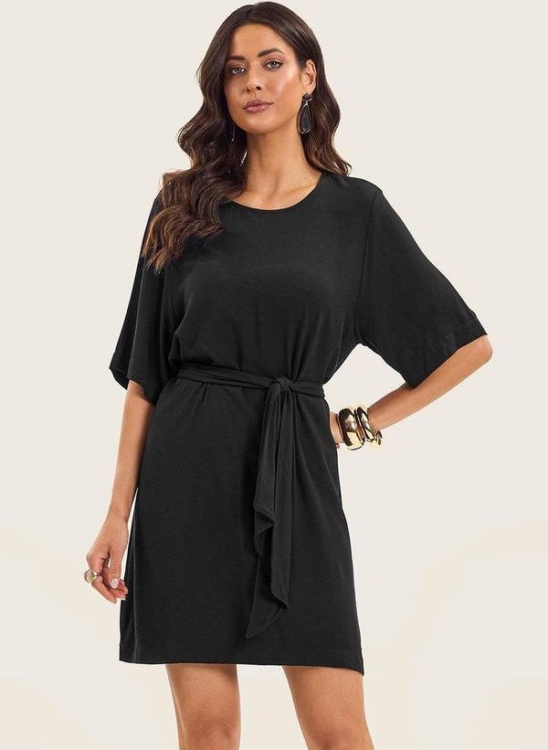Imagem principal Vestido Curto Feminino com Cinto Preto Endless Endless