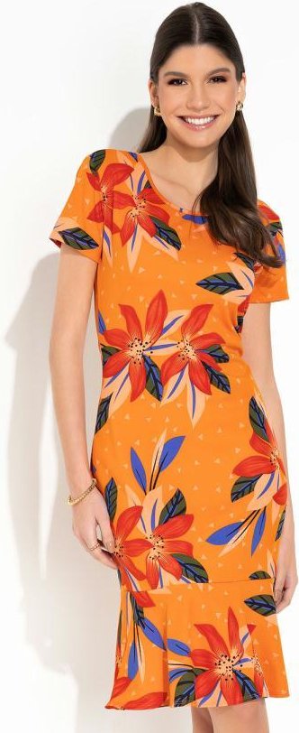 Imagem principal Vestido Floral com Babado Rosalie Rosalie