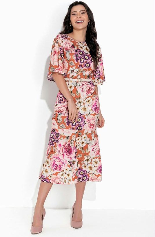 Imagem principal Vestido Floral com Manga Rosalie Rosalie