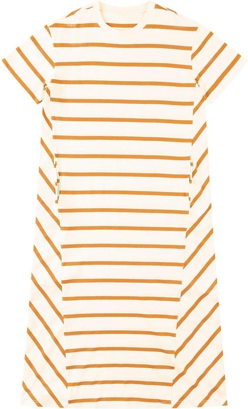 Imagem principal Vestido Listrado Mídi Amarelo Malwee Malwee