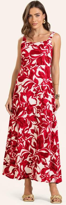 Imagem principal Vestido Midi Feminino Vermelho Endless Endless