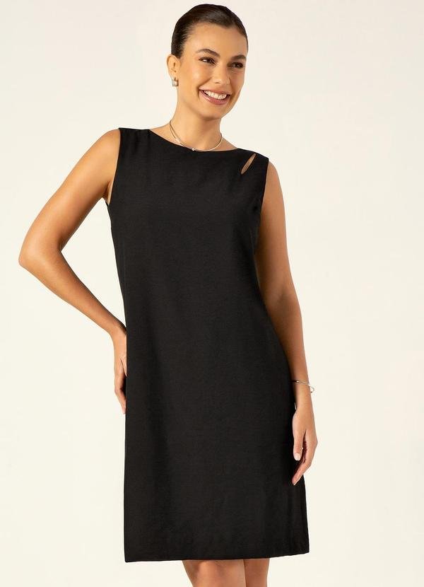 Imagem principal Vestido Tubinho de Alfaiataria Leani Preto Principessa Principessa