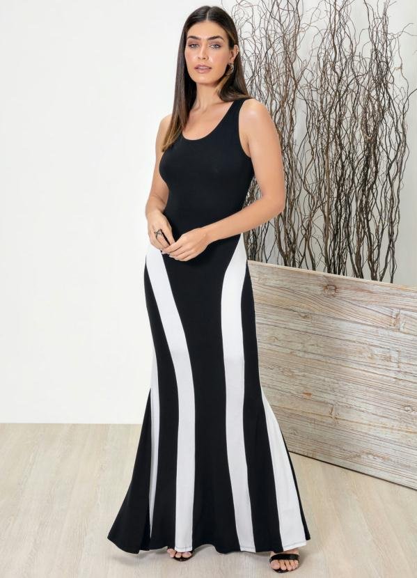 Imagem principal Vestido Longo Preto bonprix bonprix