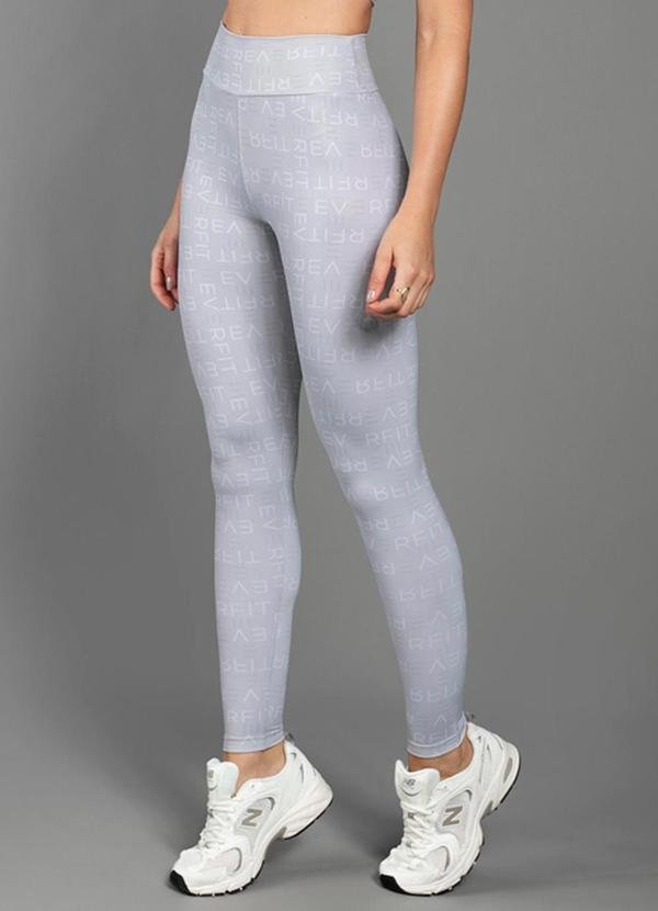 Imagem principal Legging Lettering Cinza Everfit Everfit
