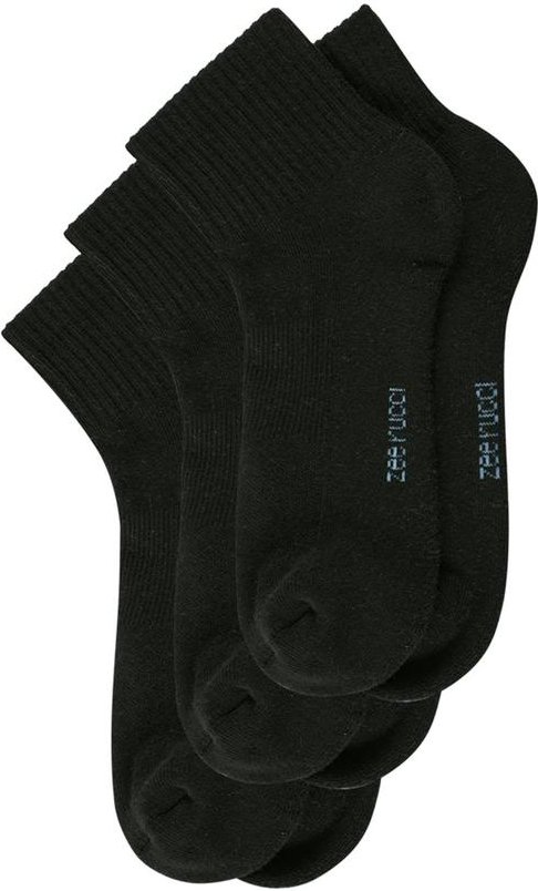 Imagem principal Kit com 3 pares Meias Cano Médio Algodão Preto Zee Rucci Zee Rucci