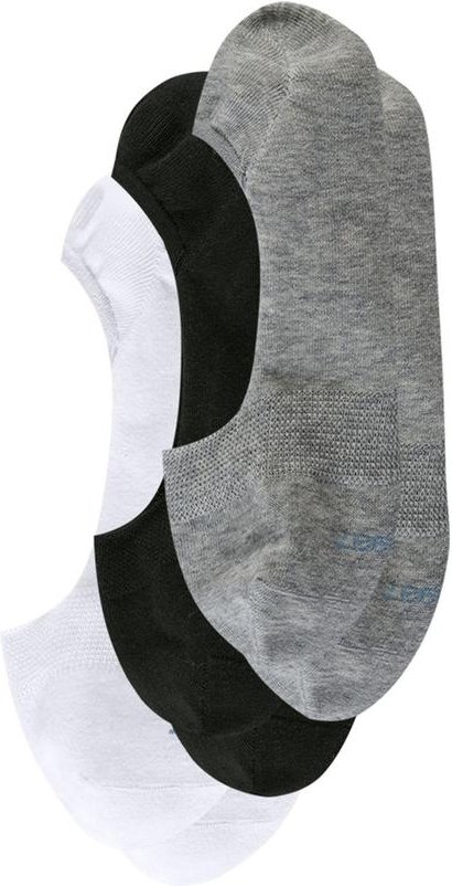 Kit com 3 pares Meias Sapatilhas Multicores