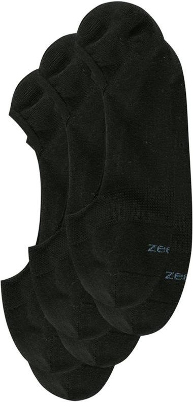 Kit com 3 pares Meias Sapatilhas Preto