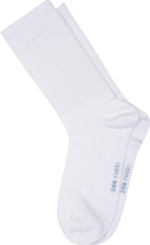 Meia Cano Alto Branco