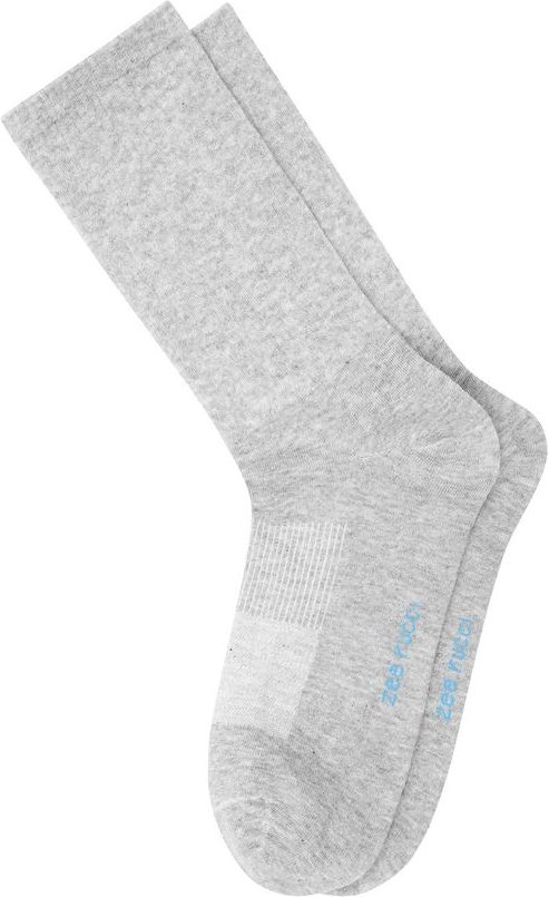 Meia Cano Alto Cinza