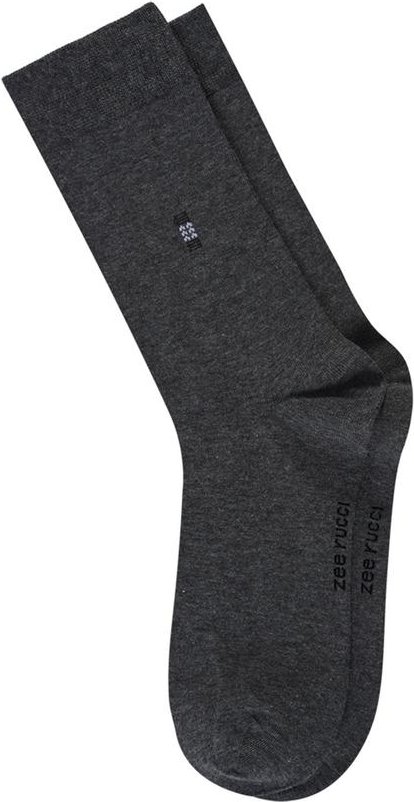 Meia Casual Cano Alto Cinza