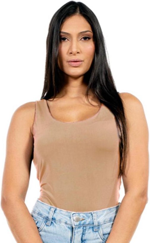 Regata Feminina Fitness Marrom