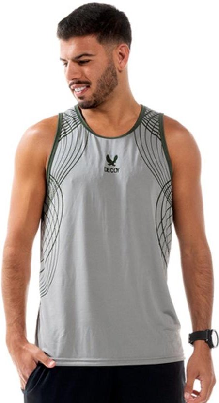 Imagem principal Regata Masculina Fitness Cinza Decoy Decoy