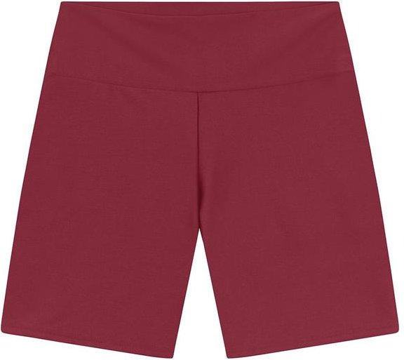 Shorts Feminino com Refletivo Active Bordô