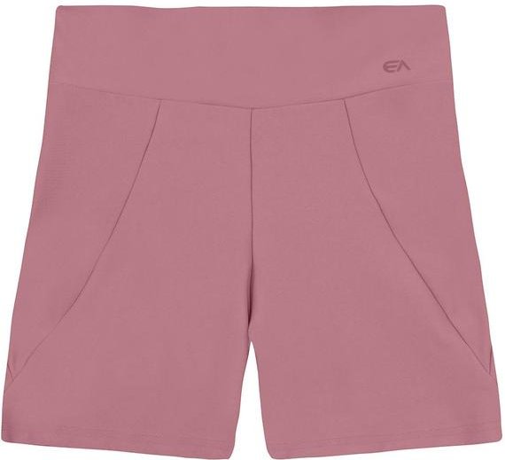Shorts Justo Dry com Recorte Active Rosê