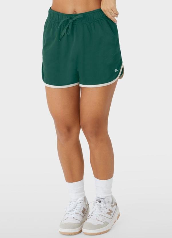 Imagem principal Shorts Runner com Bolso Active Verde Esmeralda Enfim Enfim