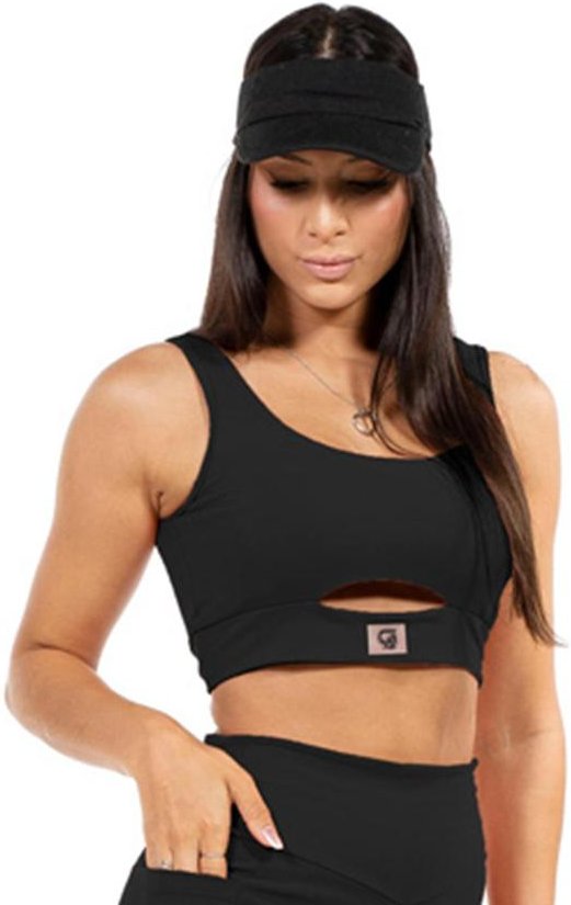 Top Feminino Fitness Preto