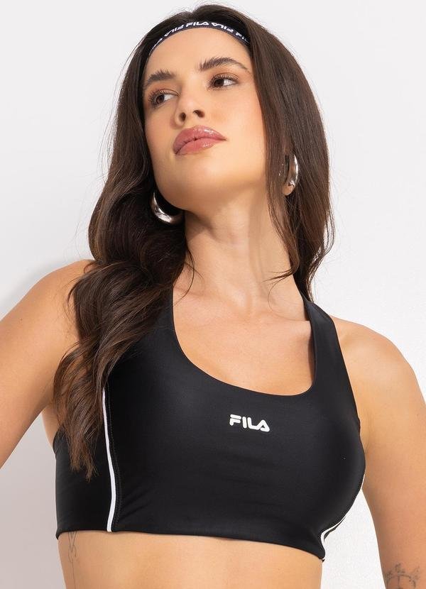 Imagem principal Top Feminino Line Future Sports Preto Fila Fila