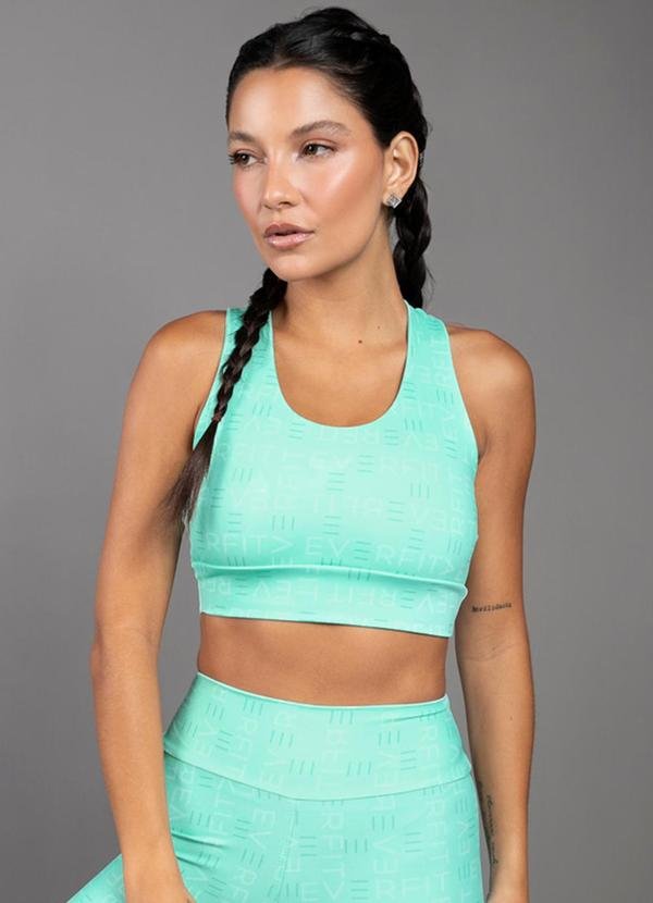 Imagem principal Top Lettering Verde Everfit Everfit