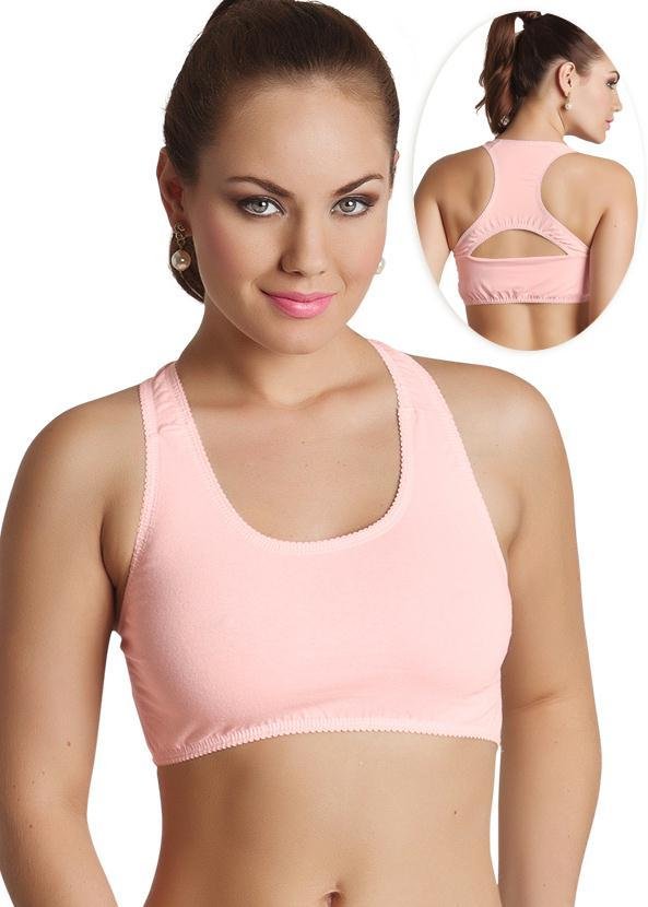 Imagem principal Top Estilo Nadador Rosa Bebê Alma Dolce Alma Dolce