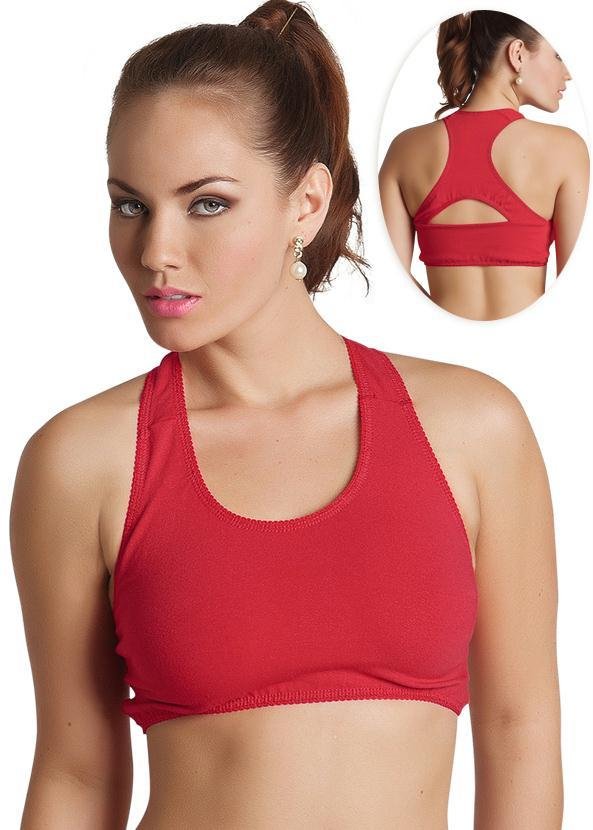 Imagem principal Top Estilo Nadador Vermelho Alma Dolce Alma Dolce