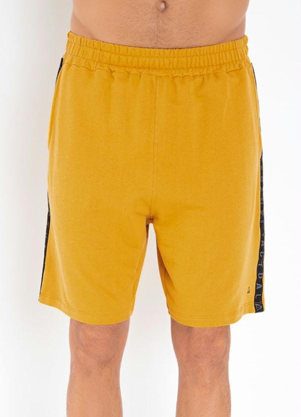 Imagem principal Bermuda Amarela com Bolsos e Elástico Multimarcas Multimarcas