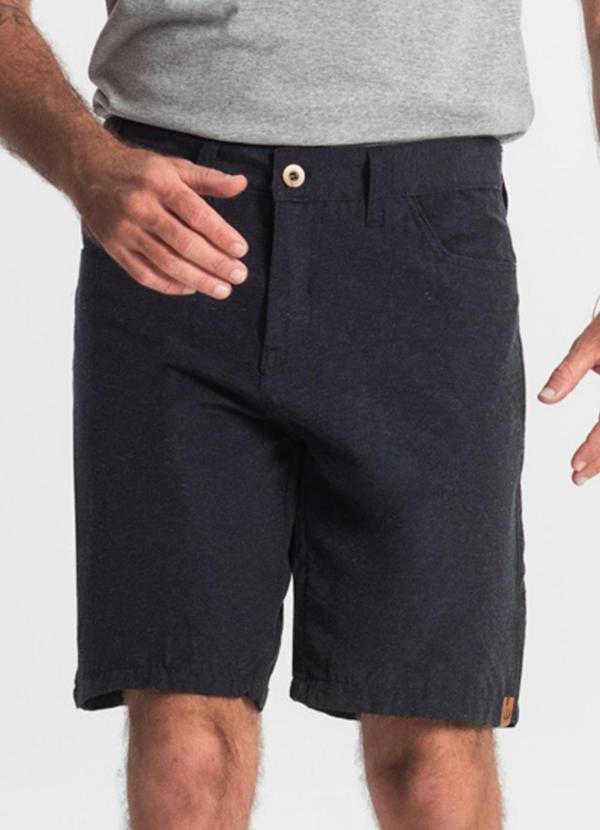 Imagem principal Bermuda com Bolsos e Passantes Shift Azul Rovitex Rovitex