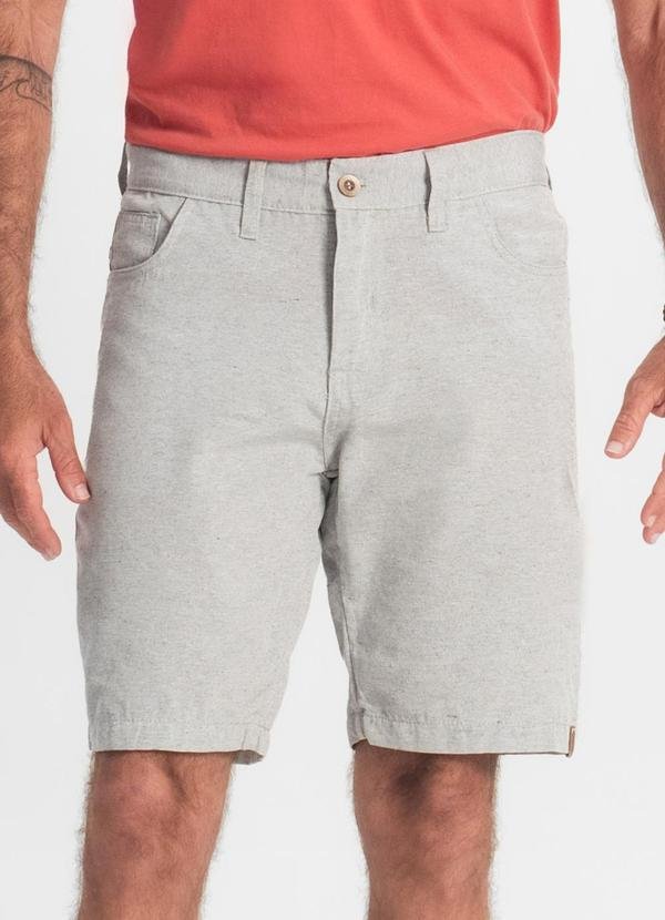 Imagem principal Bermuda com Bolsos e Passantes Shift Cinza Rovitex Rovitex