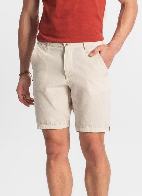 Imagem principal Bermuda com Passantes e Bolsos Shift Branco Rovitex Rovitex