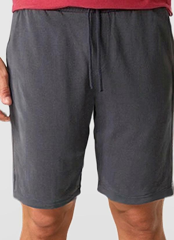 Imagem principal Bermuda Comfort em Moletom Cinza Escuro Malwee Malwee